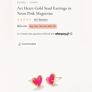 Kendra Scott earrings